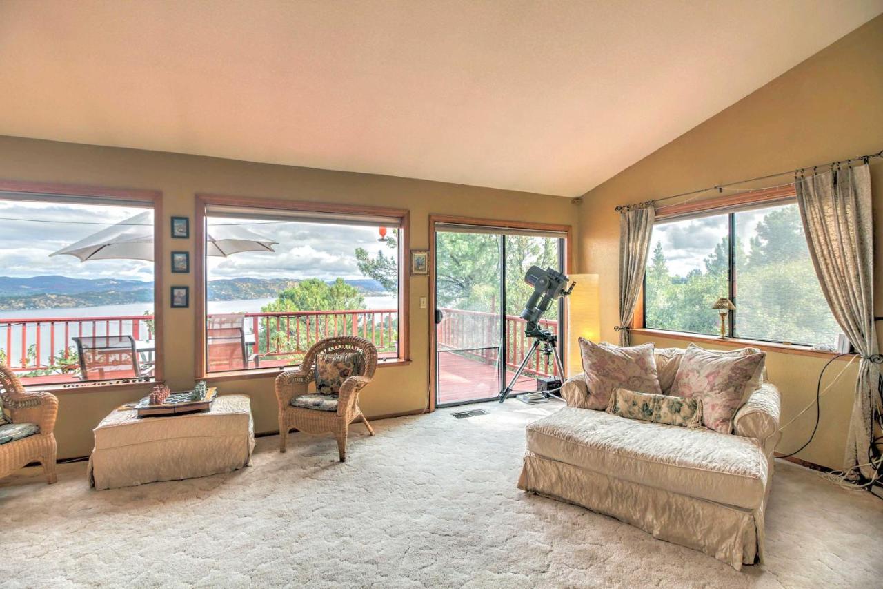 Spacious Kelseyville Home With Large Lakefront Deck! Екстер'єр фото