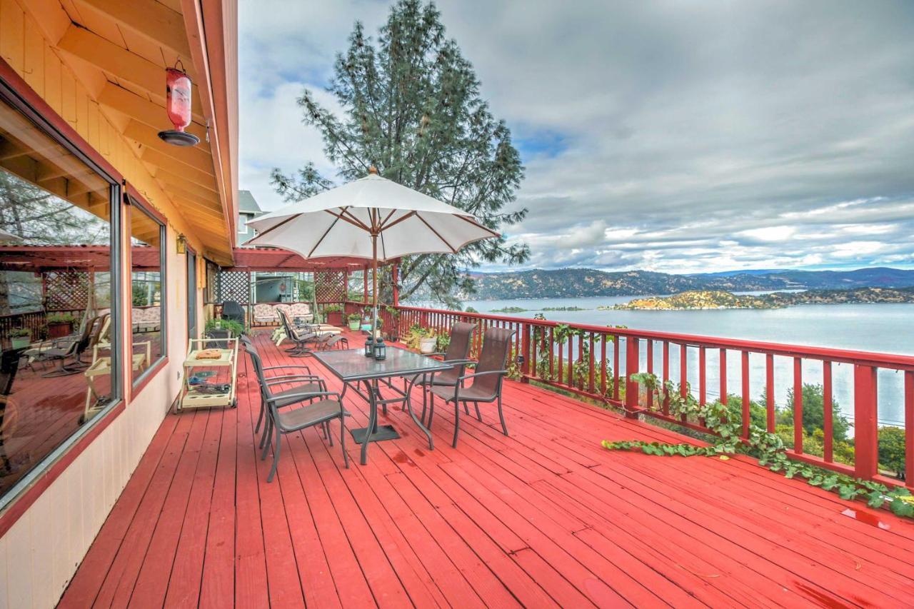 Spacious Kelseyville Home With Large Lakefront Deck! Екстер'єр фото